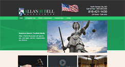Desktop Screenshot of belllawoffice.com