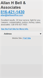 Mobile Screenshot of belllawoffice.com
